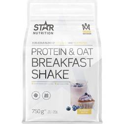 Star Nutrition Protein & Oat Breakfast Shake Blueberry Muffin 750g