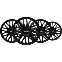 Sparco SPC1496BK Set Wheel Covers Roma 14-tums