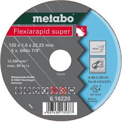 Metabo Kapskiva 125x0,8x22,23 Inox Hydroresist