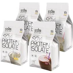 Star Nutrition Soy Protein Isolate 1kg Chocolate 4 st