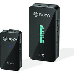Boya BY-XM6-S1 Mini Wireless Microphone 3,5mm Svart