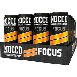 Nocco Focus Black Orange 330ml 24 st