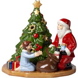 Villeroy & Boch Christmas Toys Tomte Julklappsutdelning 15x14x14 Prydnadsfigur