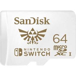 SanDisk Nintendo Switch microSDXC Class 10 UHS-I U3 100/60 MB/s 64GB