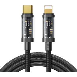 Joyroom USB-C Lightning USB Cable 2m Black..