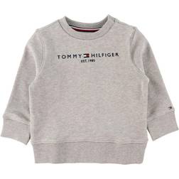Tommy Hilfiger Sweatshirt Essential Organic Gråmelerad (92) Sweatshirt