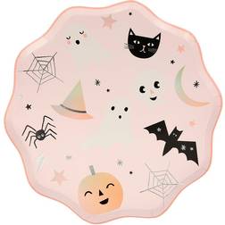Meri Meri Disposable Plates Halloween Pastel 8pcs