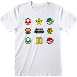 Super Mario Items T-Shirt
