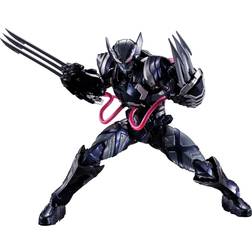 Bandai Tech-On Avengers S.H. Figuarts Actionfigur Venom Symbiote Wolverine 16 cm
