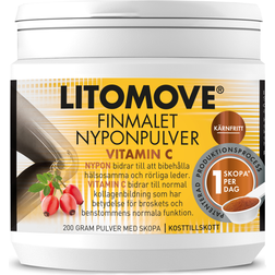 Litomove Nyponpulver Vitamin C 200