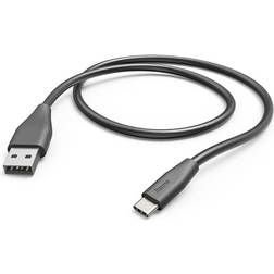 Hama Charging Cable USB-A to USB-C Black 1.5m