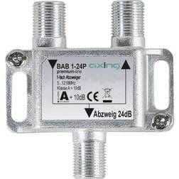 Axing BAB 1-24P Kabel-TV-adapter 1-flagga 5 1218