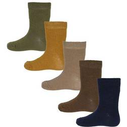 Minymo Ankle Sock with Pattern 5-pack