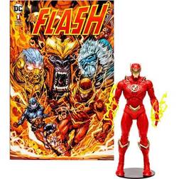 DC Comics Direct Page Punchers Actionfigur The Flash Barry Allen (The Flash Comic) 18 cm