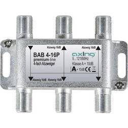 Axing BAB 4-16P Kabel-TV-delare 4-faldig 5 1218 MHz