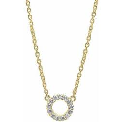Sif Jakobs Biella Piccolo Necklace - Gold/Transparent