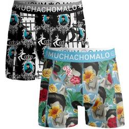 Muchachomalo Men's King of Rock & Roll Boxer Shorts 2-pack