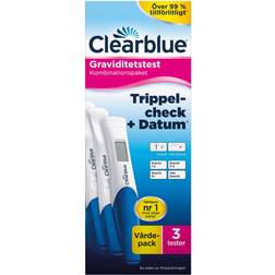 Clearblue Ultra Early Graviditetstest Kombo 3-pack
