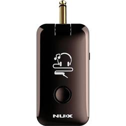Nux Mighty Plug Mp-2 Guitar And Bass Modeling Headphone Amplug With Bluetooth Black