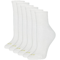 Hue Women's Cotton Mini Crew Socks 6-pack