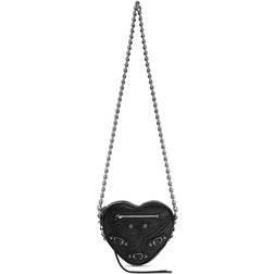 Balenciaga Le Cagole Heart Mini Bag Black Women's -Lambskin