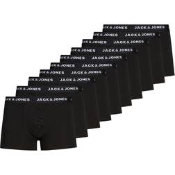 Jack & Jones Solid Boxer 10-pack - Black