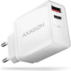 Axagon ACU-PQ22W ACU-PQ22W USB-laddare Vägguttag 2 x USB-A, USB-C USB Power Delivery (USB-PD) Qualcomm Quick Charge 2.0, Qualcomm Quick Charge 3.0