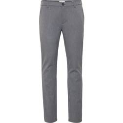 Solid Pants -TOFrederic Byxor Grey Melange