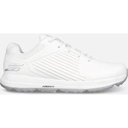 Skechers Women's Arch Fit GO GOLF Elite 5-GF Spikeless Golf Shoes 3203627- White/Silver, white/silver