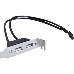 SIIG 2-Port USB 2.0 Low Profile Extension