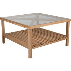 Brafab Varm soffbord teak/glas