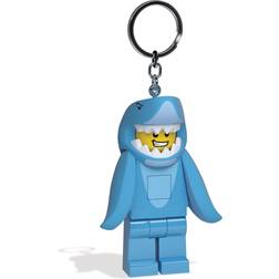 Keychain w/LED - Shark Suit Guy