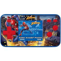 Lexibook Marvel Spider-Man Cyber Arcade Pocket, 150 Games Spelkonsol