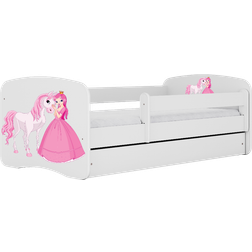 Furniturebox Babydreams Junior Bed with Princess and Horse 90x164cm