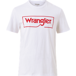 Wrangler Logo Crew Neck T-shirt - White