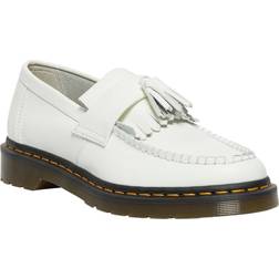 Dr. Martens White Adrian Loafers White