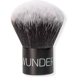 Wunder2 WUNDERBROW Kabuki Brush Makeup Rounded Brush Great For Face Powder Contour Blush Blending Finishing Setting Flawless Finish