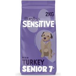 Burgess Sensitive Senior Dog Food Turkey 2kg