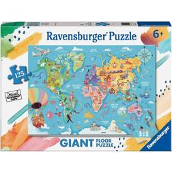 Ravensburger World Map 125 Pieces