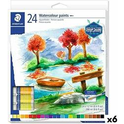 Staedtler Watercolour paint set Design Journey (12 ml) (6 Units)