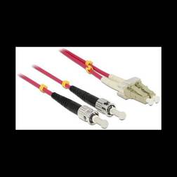 DeLock kabel LWL LC/ST 50/125µ 5m OM4