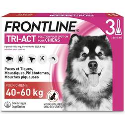 Frontline hundar 40-60 Kg 3 antal