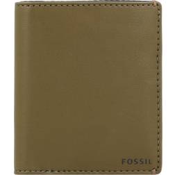 Fossil Men's Joshua Cactus Leather Front Pocket Wallet, ML4462376