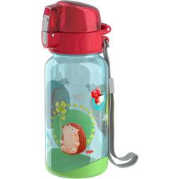 Haba 305151 – drickflaska lycka, drickflaska för barn 400 ml med lyckomotiv, med stor öppning och förslutningslock, läcker inte, BPA-fri plast, för diskmaskinen, STK