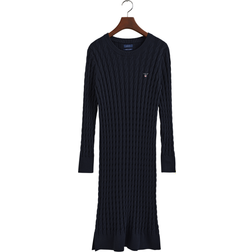 Gant Twisted Cable Dress Navy