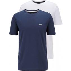 HUGO BOSS Performance T-shirt 2-pack - White/Blue