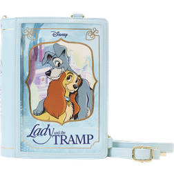 Loungefly Disney Crossbody Bag Lady And The Tramp Classic Book Convertible One Size