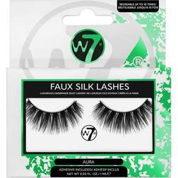 W7 Faux Silk Lashes Aura 1 pair