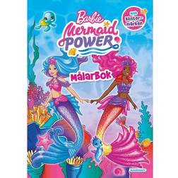 Kärnan Målarbok Barbie Mermaid Power