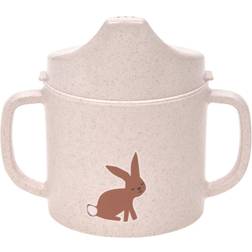 Lässig Drickkopp för barn med handtag och avtagbart lock 150 ml/sippy cup Little Forest Rabbit